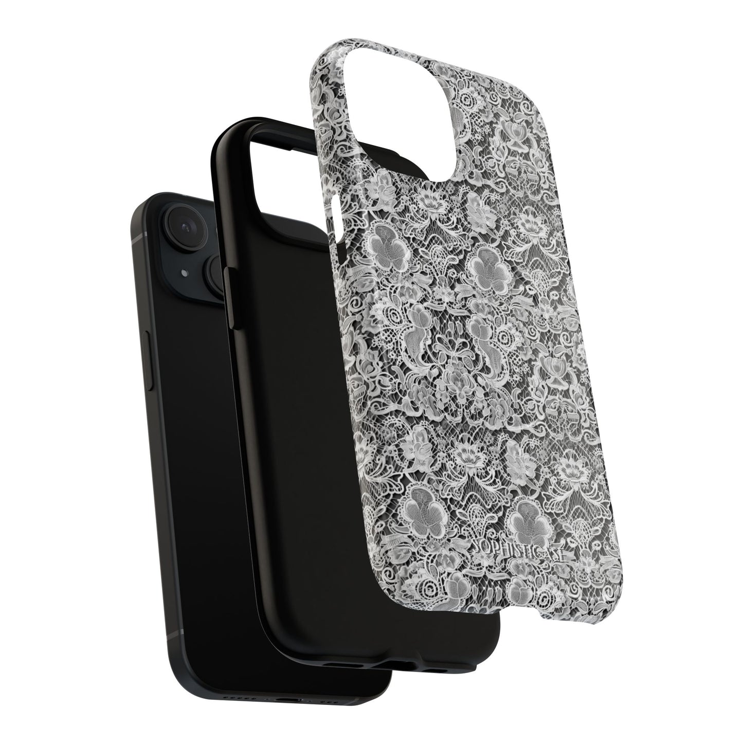 Luxe Lace in Black - Magsafe Case