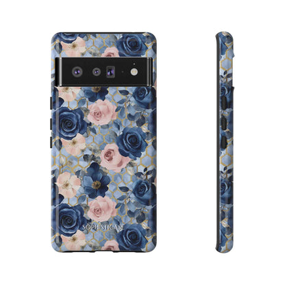 Royal Floral in Gilded Sky - Tough Phone Case