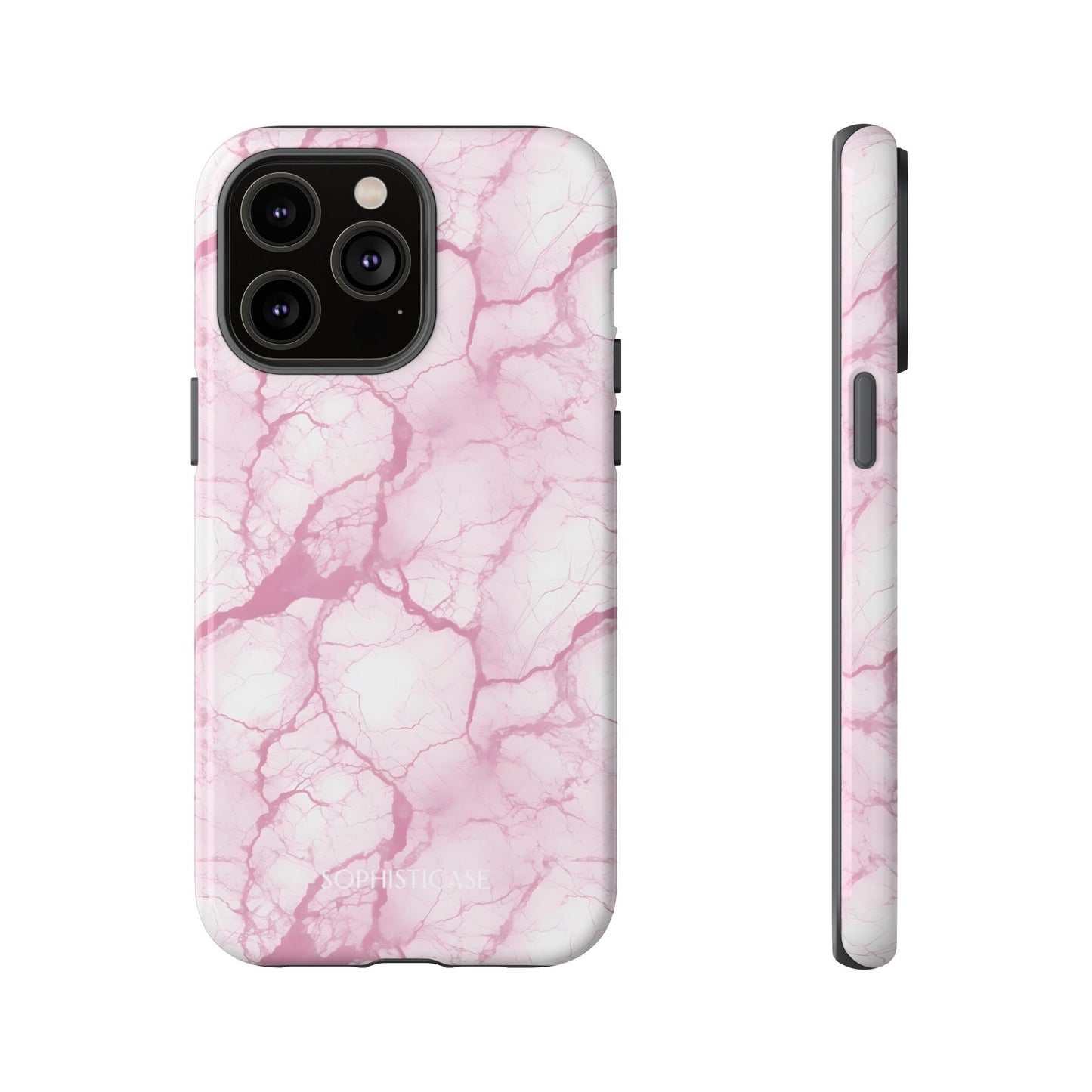 Marble Opulence in Pink - iPhone Magsafe Case