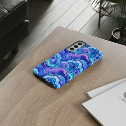 Nightstone in Lapis Wave - Tough Phone Case