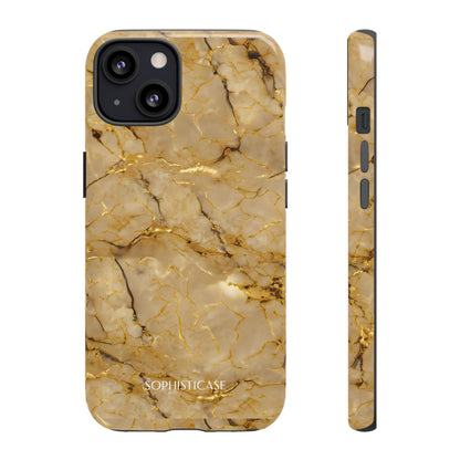 Marble Opulence in Gold - iPhone Case, Samsung Galaxy Case, Google Pixel Case