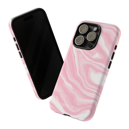 Liquid Dreams in Pink - Drop Proof Phone Case for iPhone