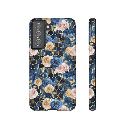 Royal Floral in Midnight Rose - Tough Phone Case