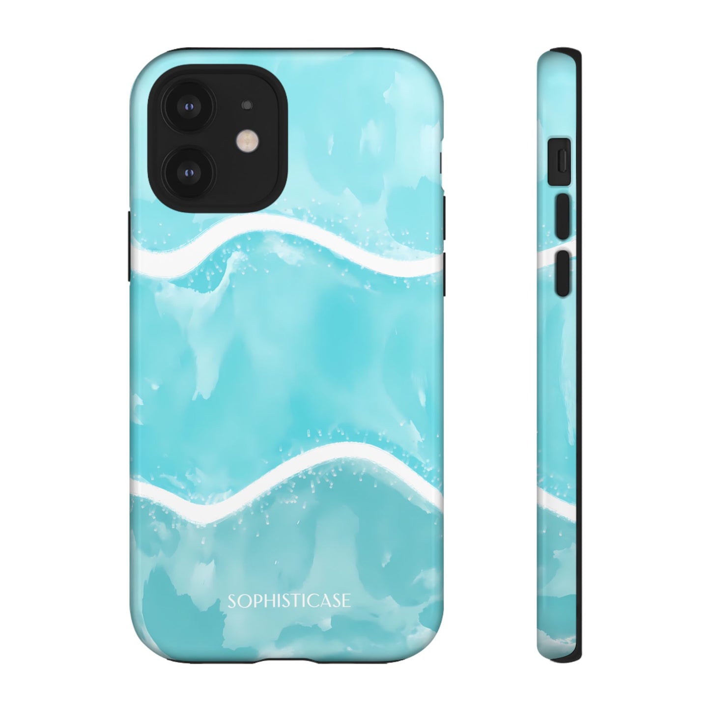 Serenity in Aqua - iPhone Case