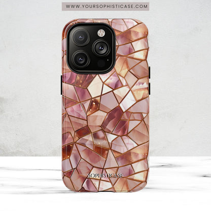Rose' Runway in Champagne Mosaic - Magsafe Case
