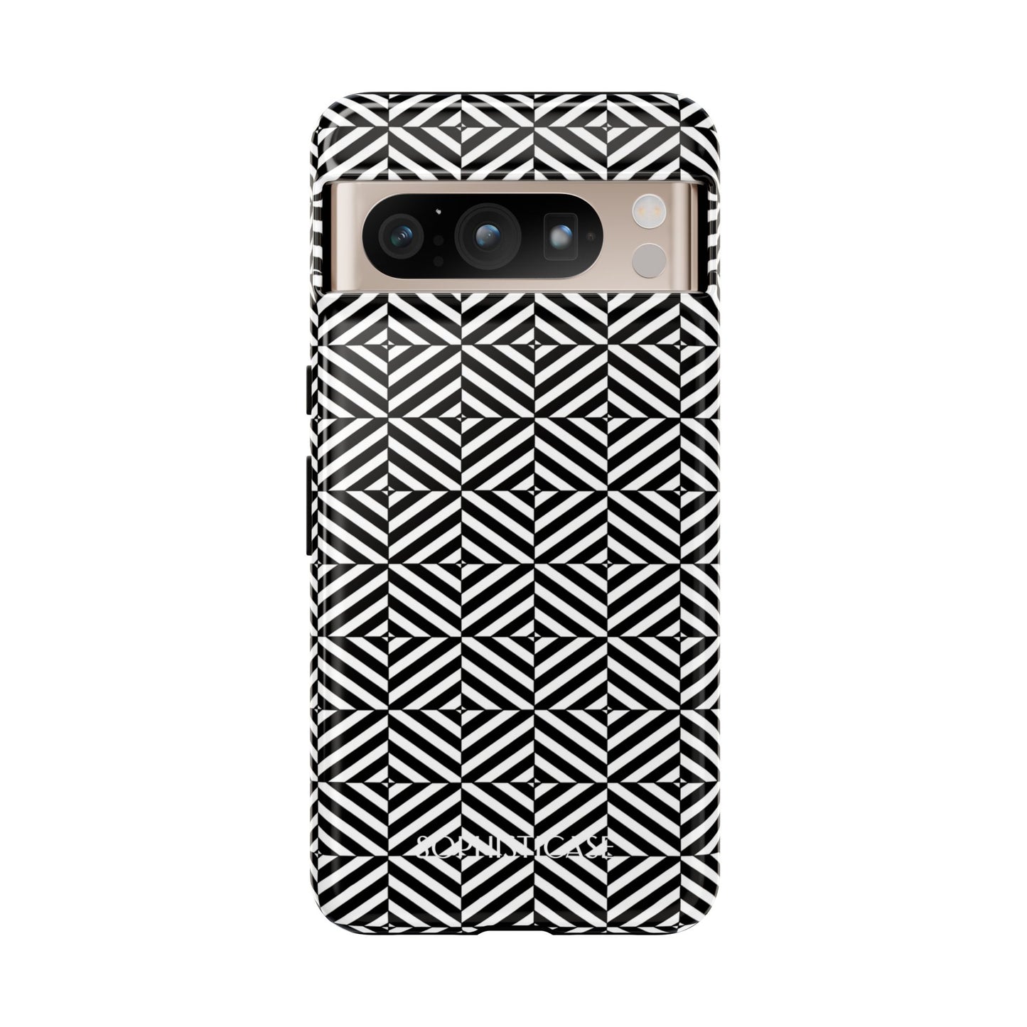 Illusions in Black - Tough Phone Case for Google Pixel