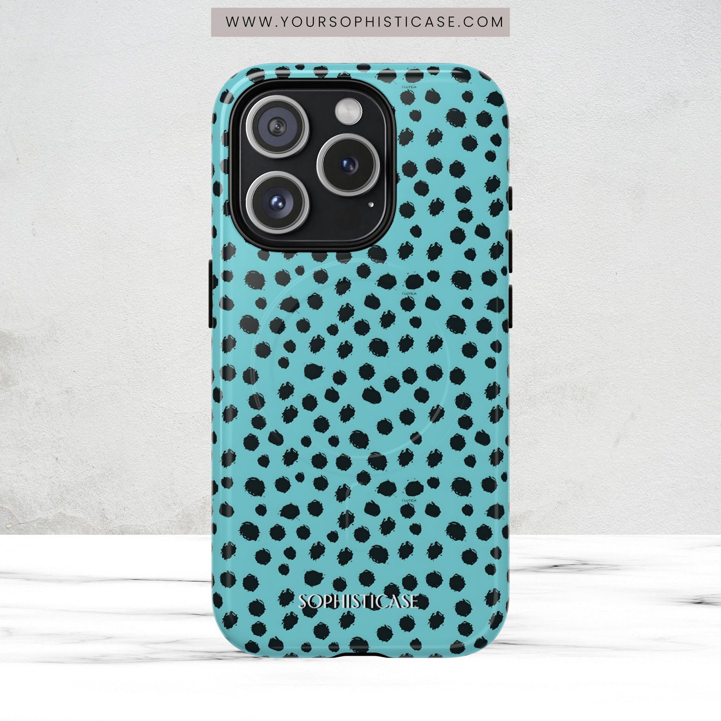 Cheetahs and Liars in Teal - Magsafe Case