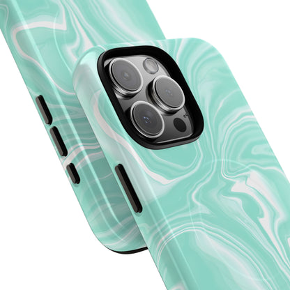 Liquid Dreams in Green - Magsafe Case