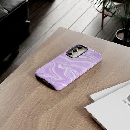 Liquid Dreams in Light Purple - Tough Phone Case