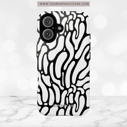 Dark Thoughts in Onyx - Tough Phone Case