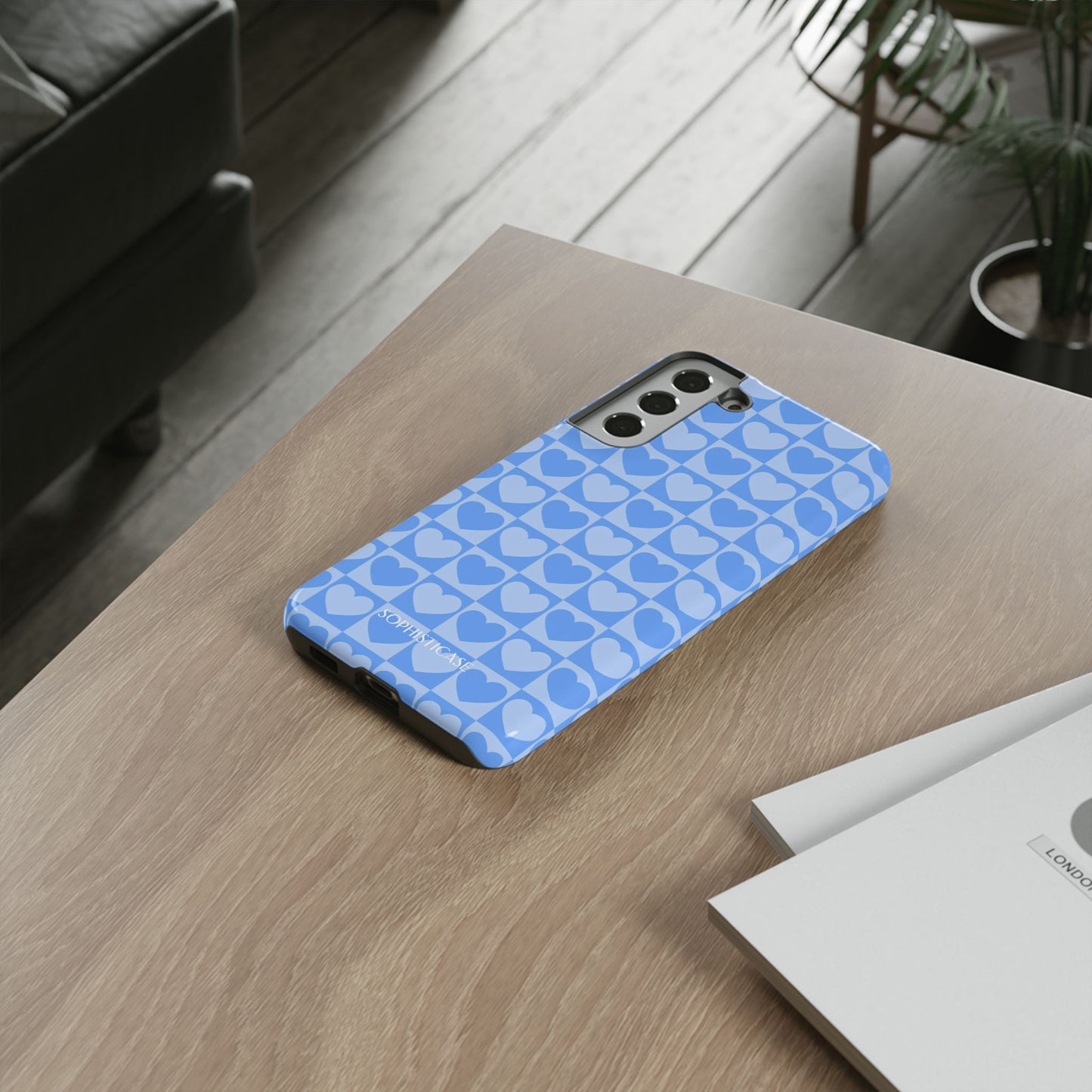 Tough Love in Blue - Tough Phone Case