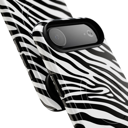 Dark Thoughts in Urban Zebra - iPhone Magsafe Case
