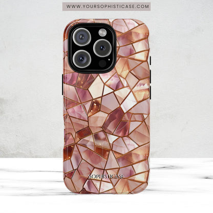 Rose' Runway in Champagne Mosaic - Magsafe Case