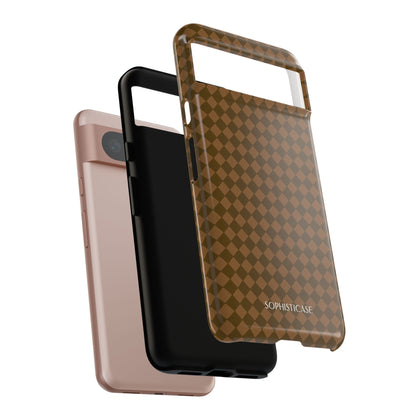 Diamond Diva in Deep Brown - Google Pixel Case