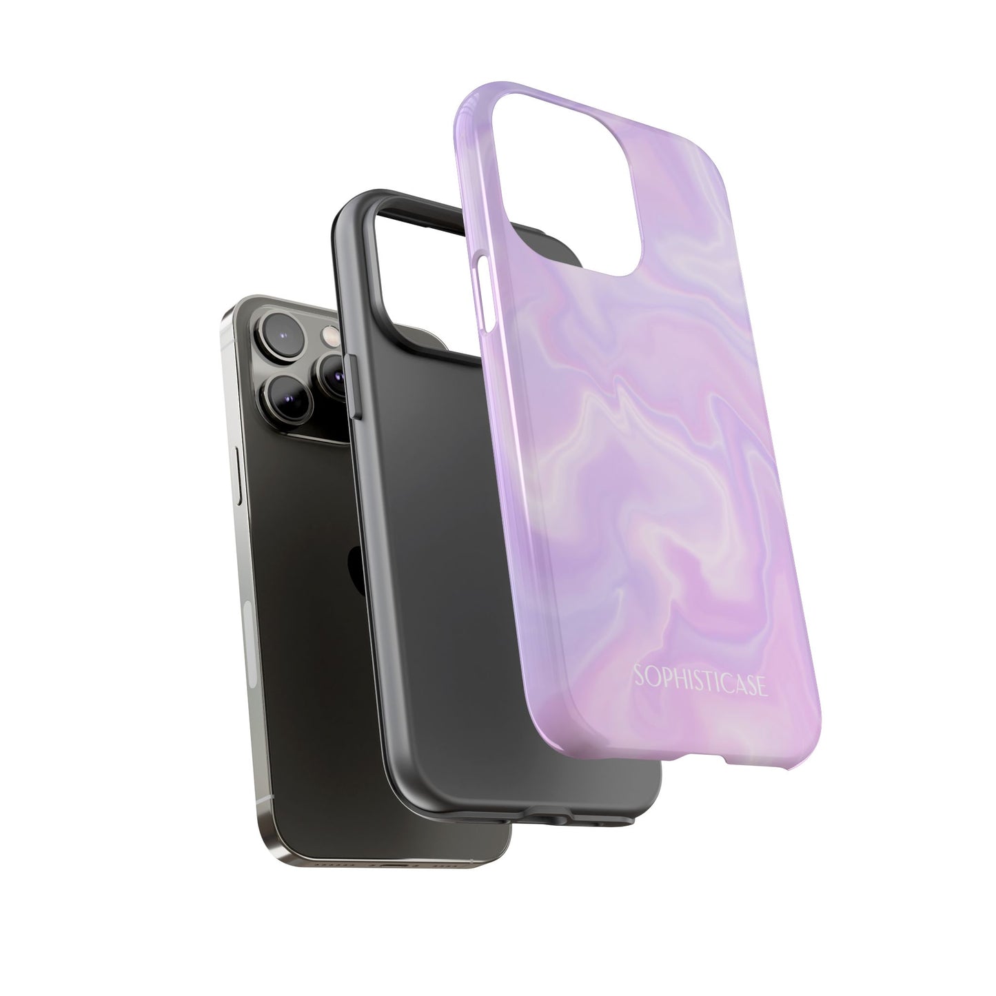 Liquid Magic in Sunset Haze - Protective Phone Case for iPhone