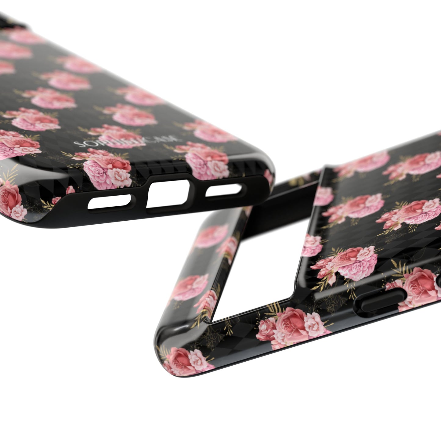 Rose Diamond Romance in Vivienne - Tough Phone Case