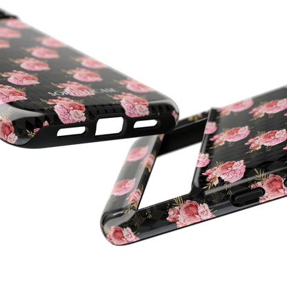 Rose Diamond Romance in Vivienne - Tough Phone Case