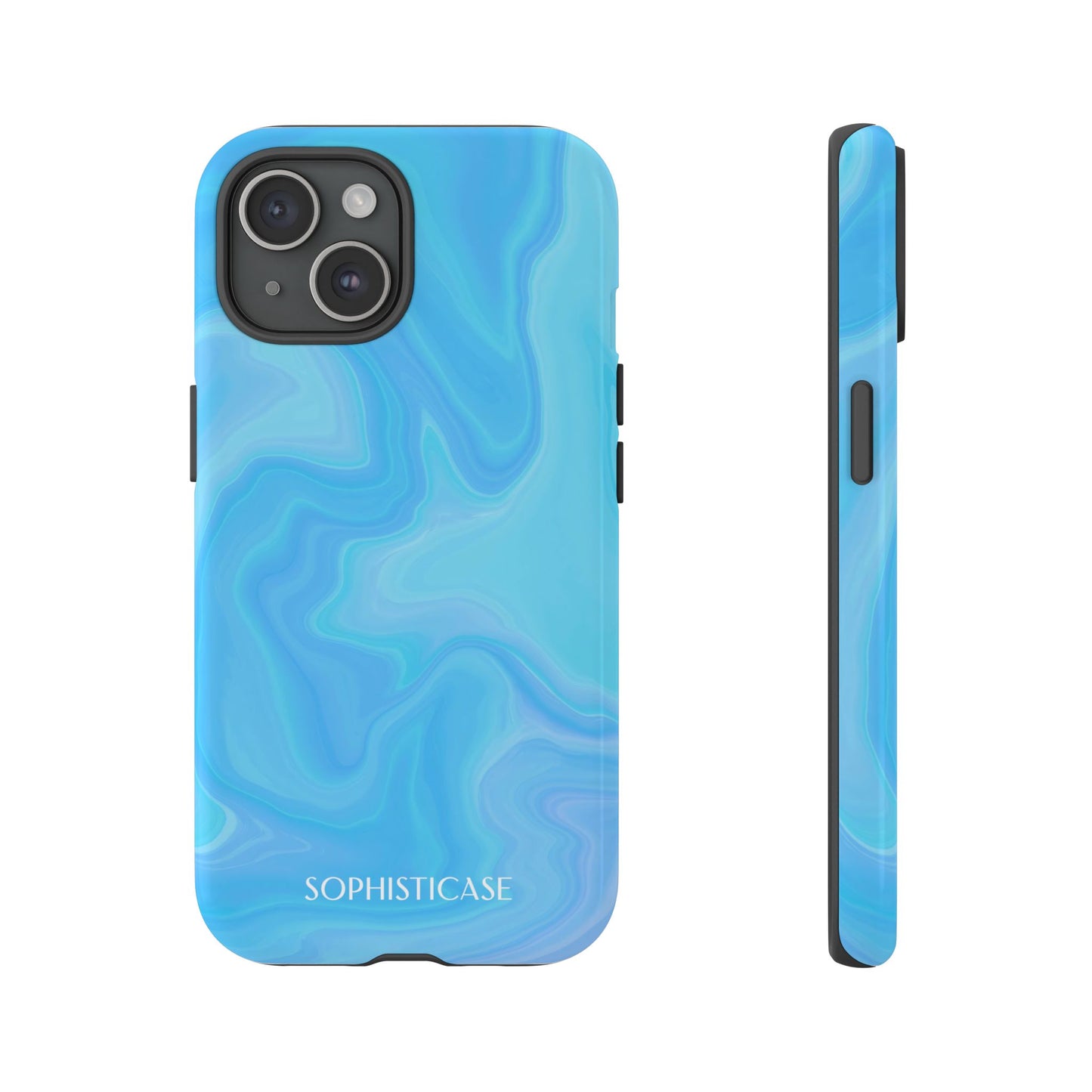 Liquid Magic in Blue - iPhone Case