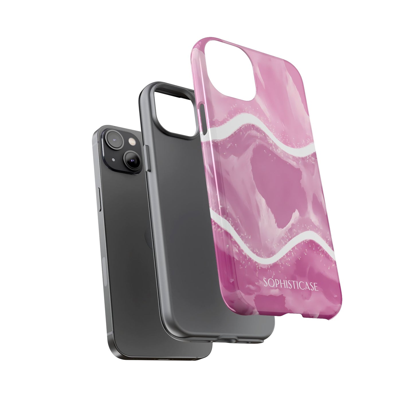 Serenity in Plum Purple - Drop Proof Phone Case for iPhone