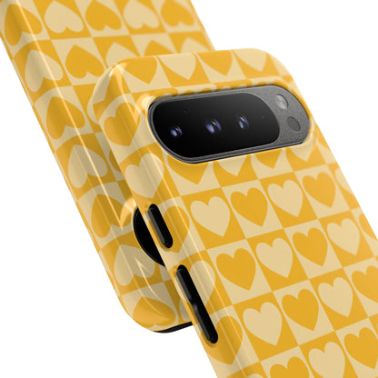 Tough Love in Yellow - Tough Phone Case