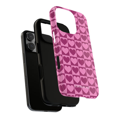 Tough Love in Purple - Tough Phone Case