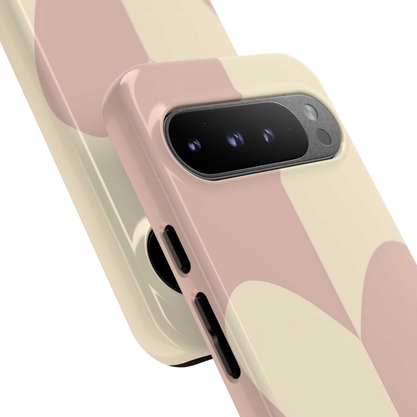 Be Mine in Brown and Beige - iPhone Case, Samsung Galaxy Case, Google Pixel Case