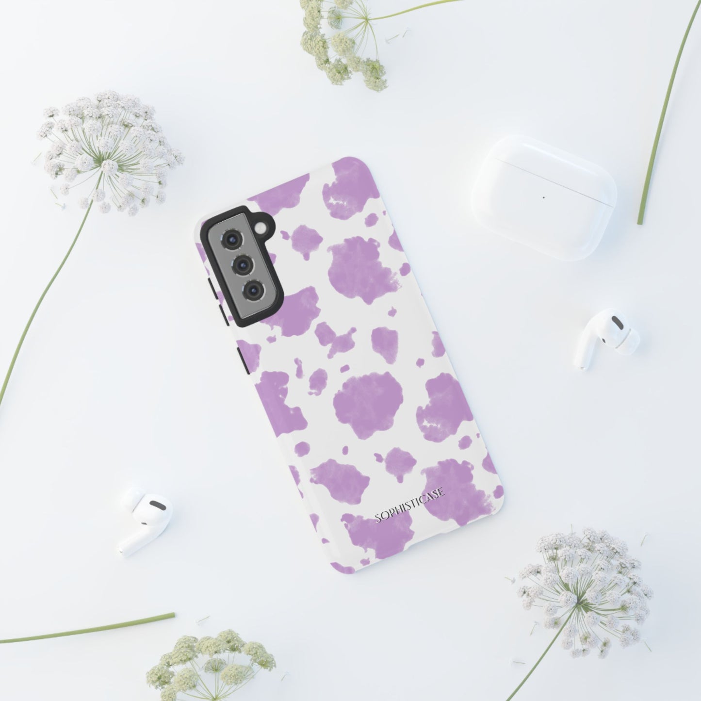 Holy Cow in Purple - iPhone Case, Samsung Galaxy Case, Google Pixel Case