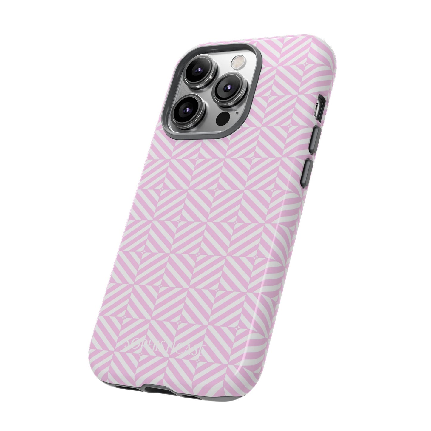 Illusions in Pink - iPhone Case, Samsung Galaxy Case, Google Pixel Case