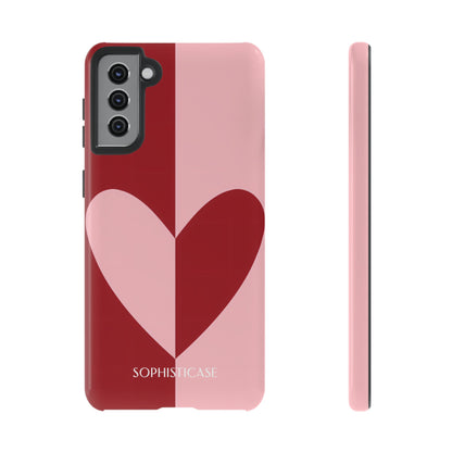 Be Mine in Red and Pink - iPhone Case, Samsung Galaxy Case, Google Pixel Case
