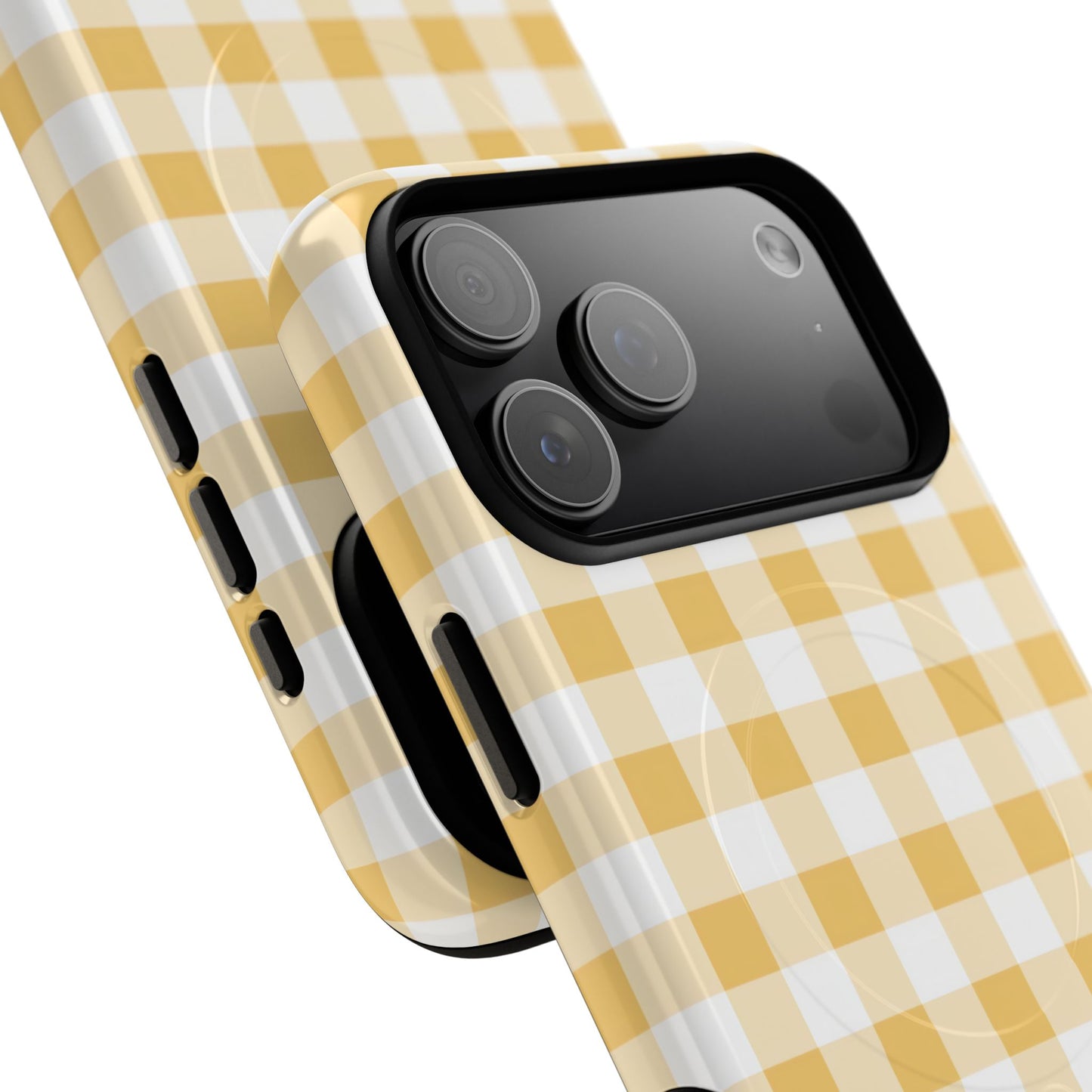 Gingham in Yellow - Magsafe Case