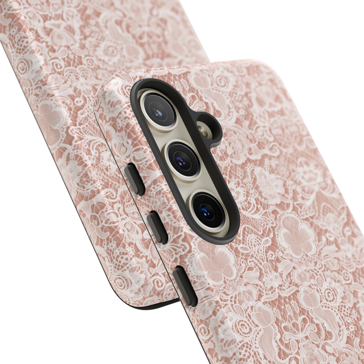 Luxe Lace in Brown - Tough Phone Case