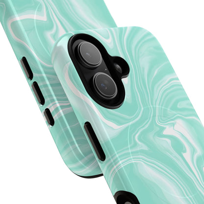 Liquid Dreams in Green - Magsafe Case