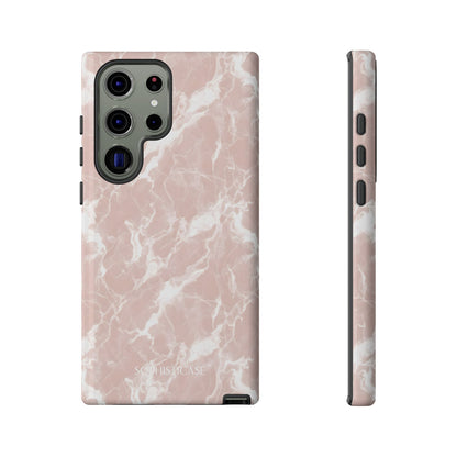 Marble Crush in Neutral Beige - Tough Phone Case