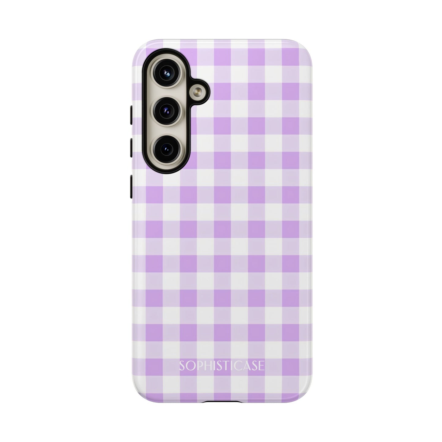 Tough Case - Gingham in Purple