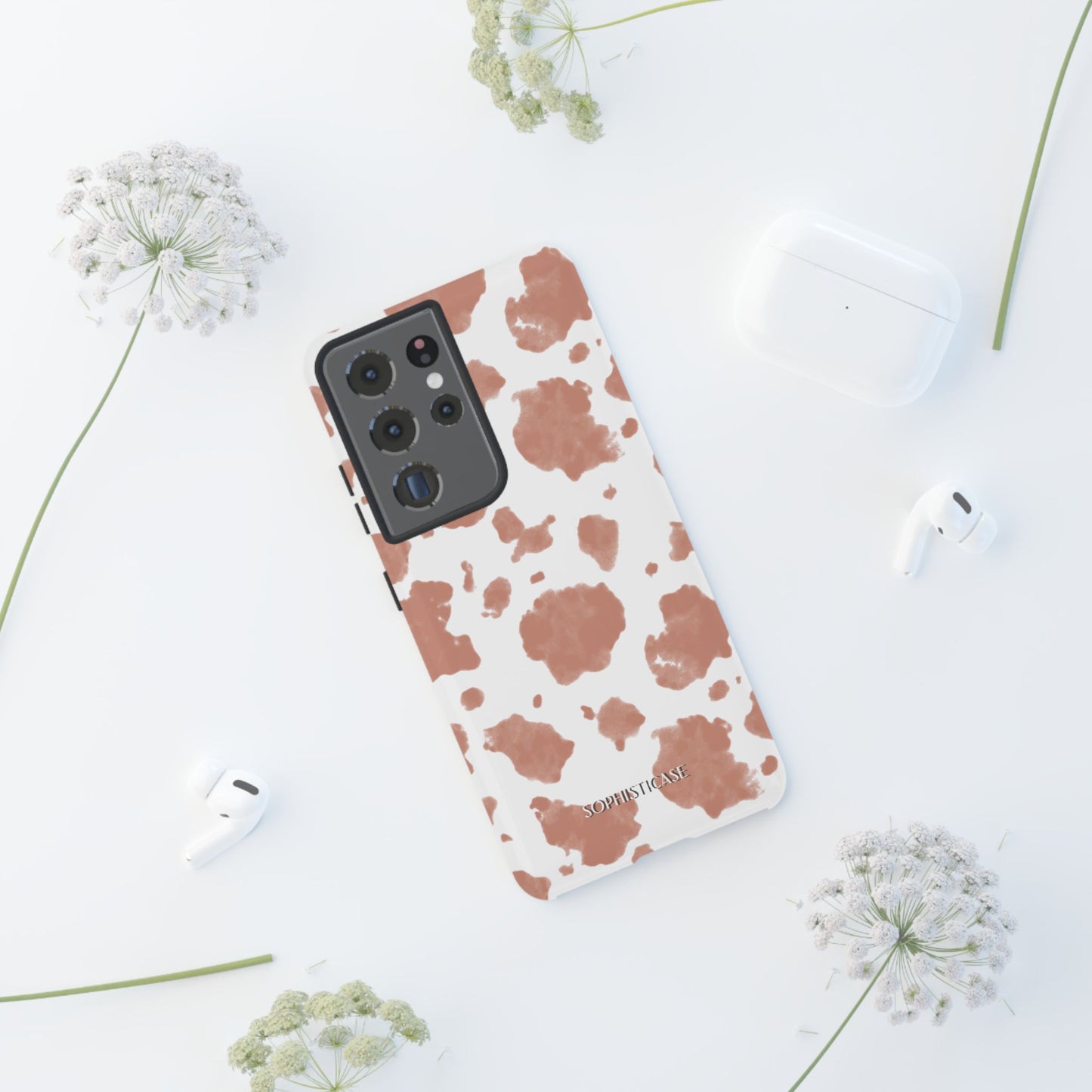 Holy Cow in Light Brown - Tough Phone Case