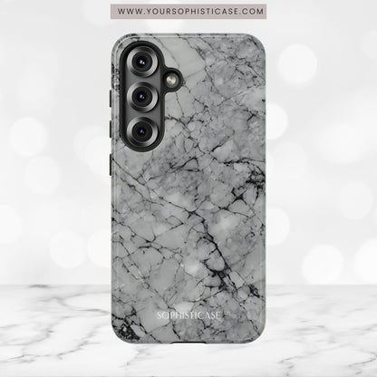 Marble Opulence in Grey - iPhone Case, Samsung Galaxy Case, Google Pixel Case