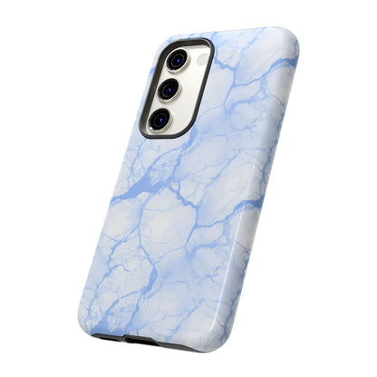 Marble Opulence in Blue - Tough Phone Case