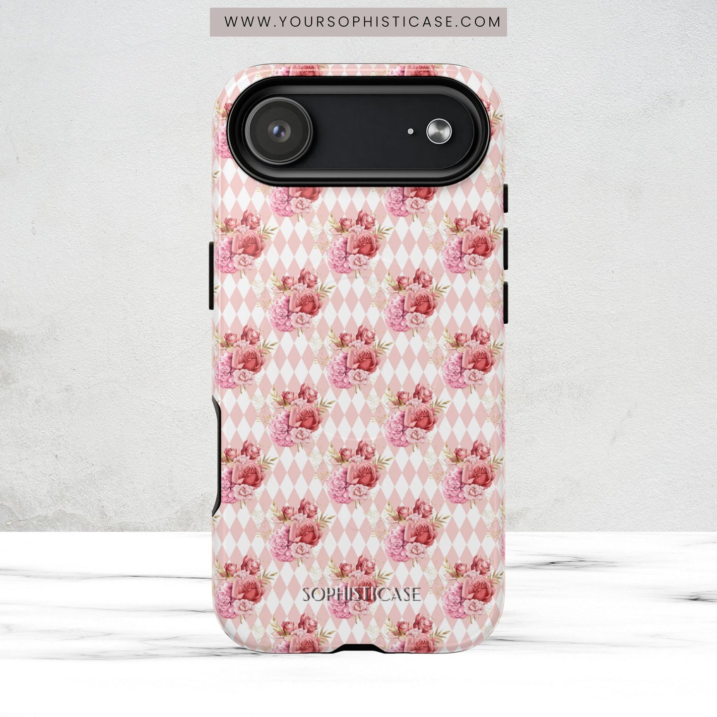 Rose Diamond Romance in Juliette - Magsafe Case