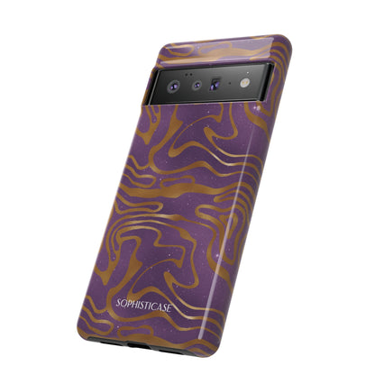 Cosmic Zebra in Purple - iPhone Case, Samsung Galaxy Case, Google Pixel Case