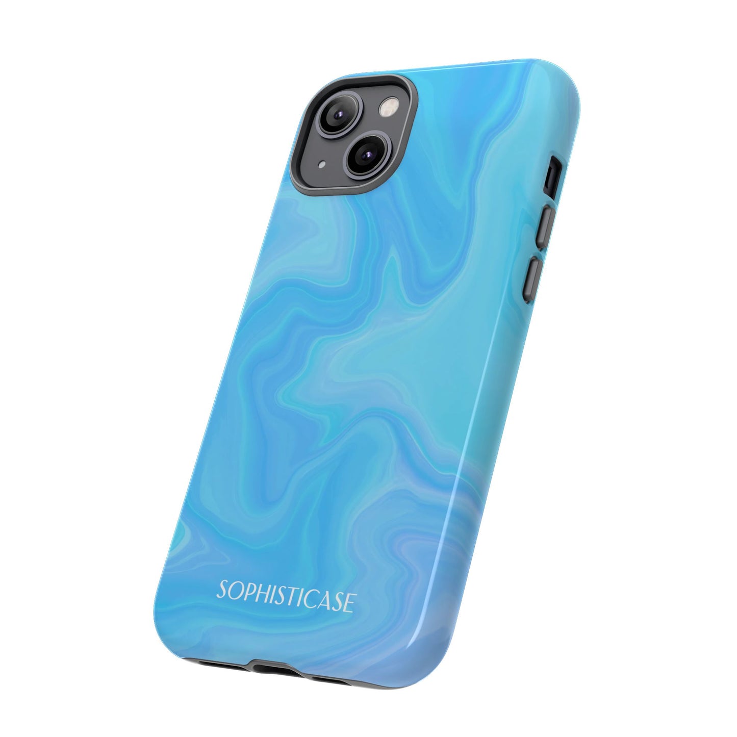 Liquid Magic in Blue - Drop Proof Phone Case for iPhone