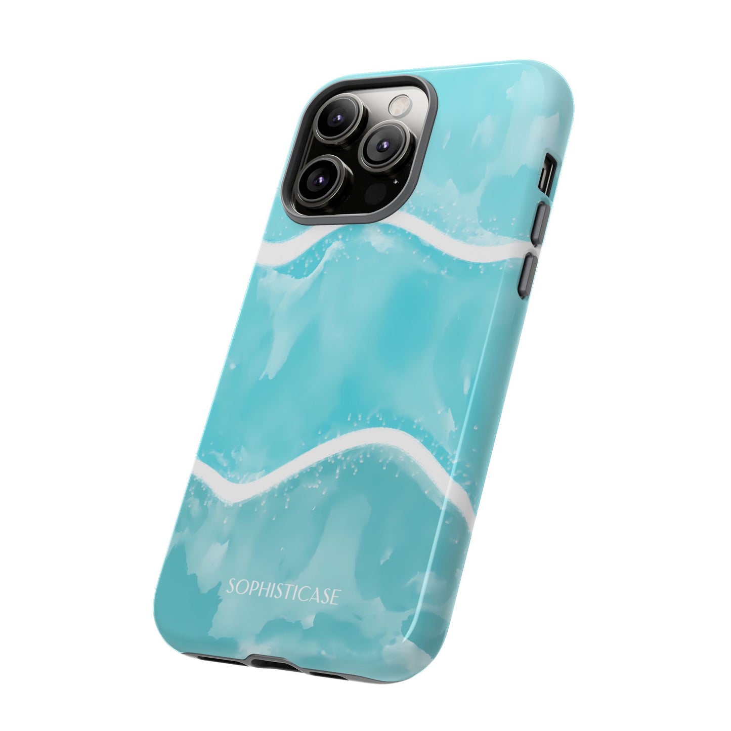 Serenity in Aqua - iPhone Case