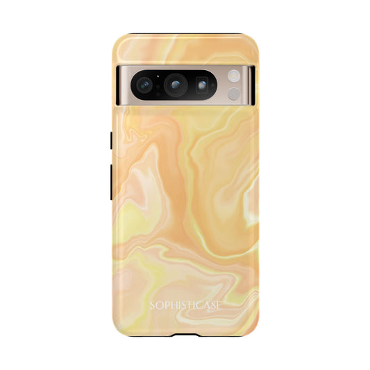 Liquid Magic in Yellow Haze - Protective Phone Case for Google Pixel