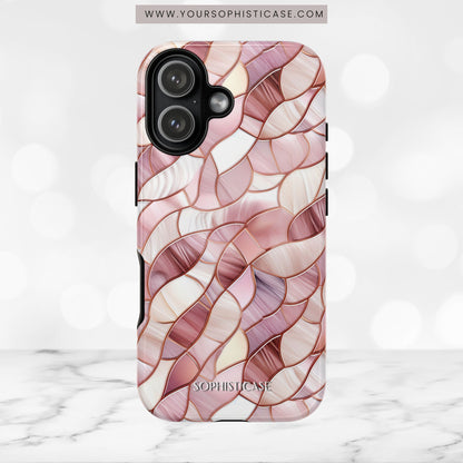 Rose' Runway in Sweet Mosaic - Tough Phone Case
