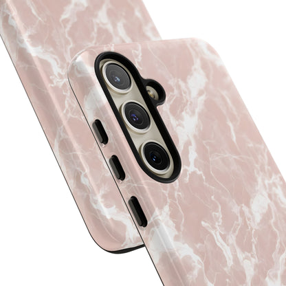Marble Crush in Neutral Beige - Tough Phone Case