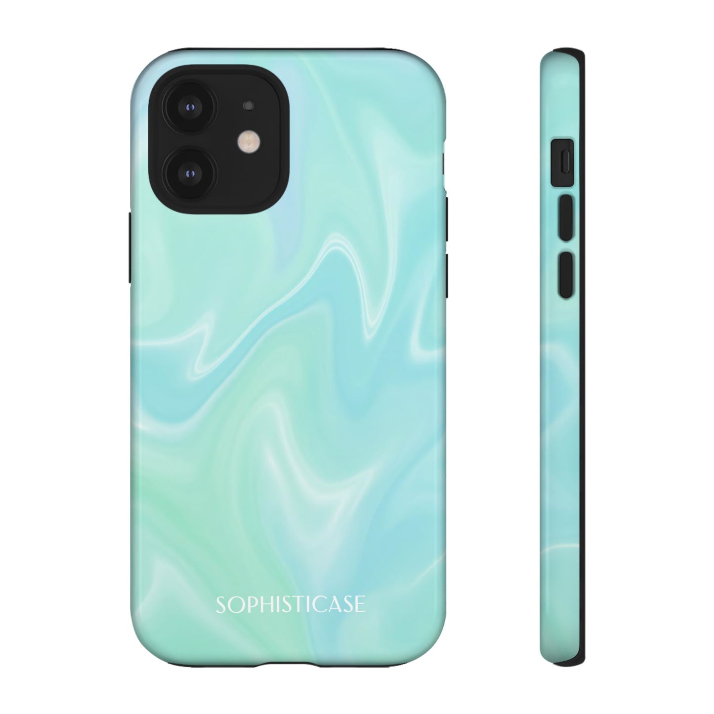 Liquid Magic in Green Haze - Drop Proof Phone Case for iPhone