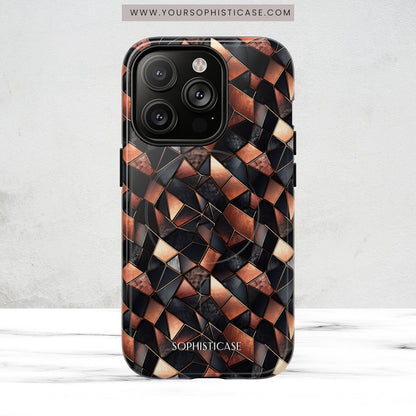 Rose' Runway in Noir Mosaic - Magsafe Case