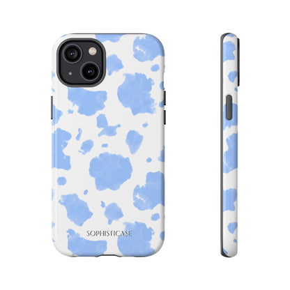 Holy Cow in Blue - iPhone Case
