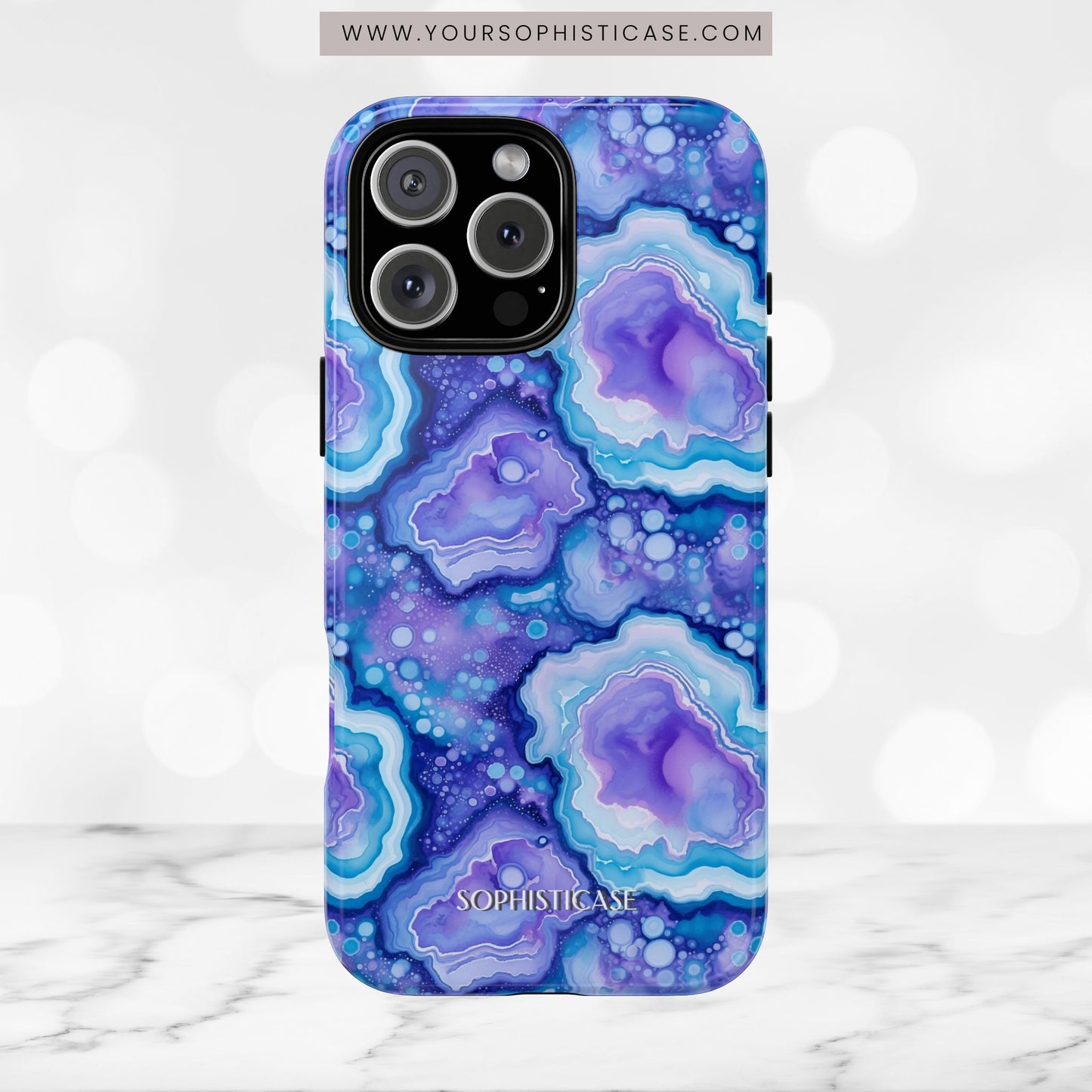 Nightstone in Violet Hour - iPhone Case, Samsung Galaxy Case, Google Pixel Case