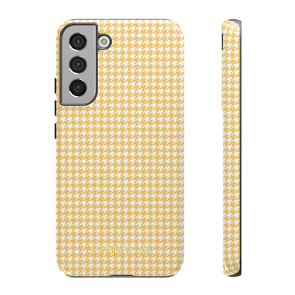 Tough Case - Houndstooth in Mustard