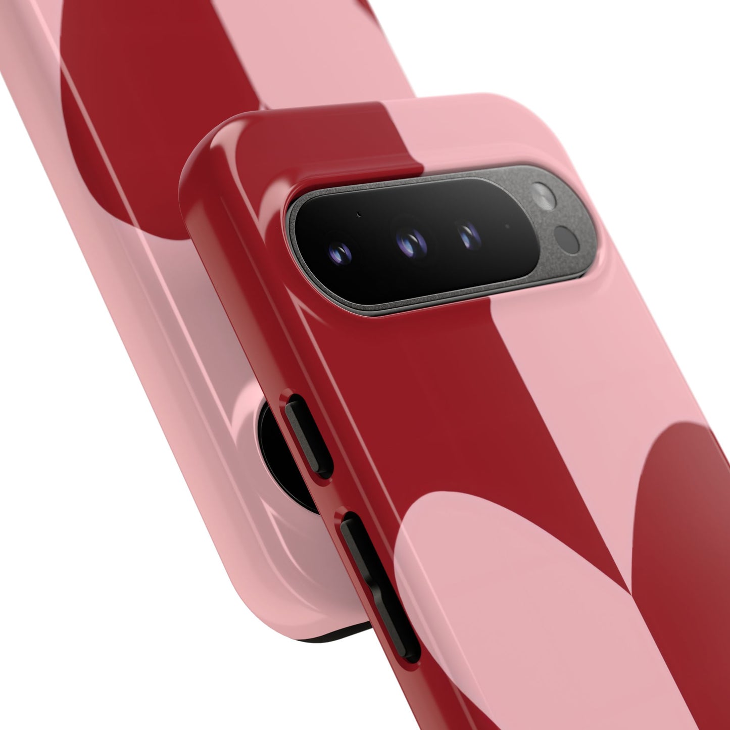 Be Mine in Red and Pink - iPhone Case, Samsung Galaxy Case, Google Pixel Case